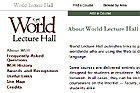 World Lecture Hall - University of Texas, Austin