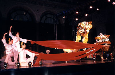 Finale of Burning Sun, the Chinese dance